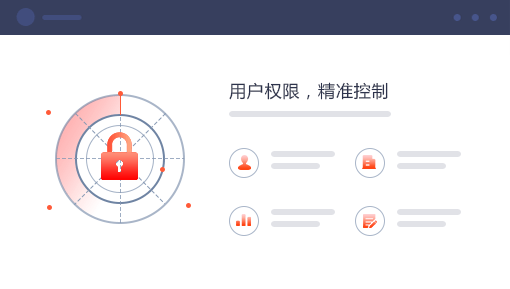 企业财务分析解决方案 用户权限，精准控制